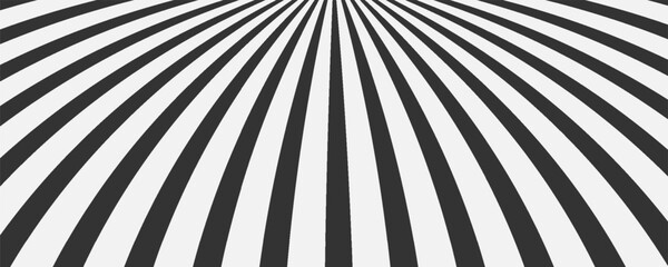 Sun ray light. Sun rays background. Radial burst. Sunburst black pattern isolated on white background. Beams line. Radiate sunlight. Comic effect texture.