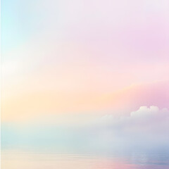 Fototapeta premium A pastel gradient of soft pink lavender