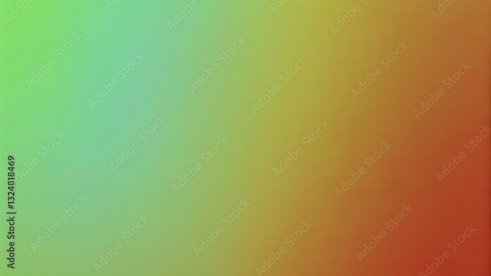 Aufkleber Abstract Gradient Background of Soft Greens and Browns