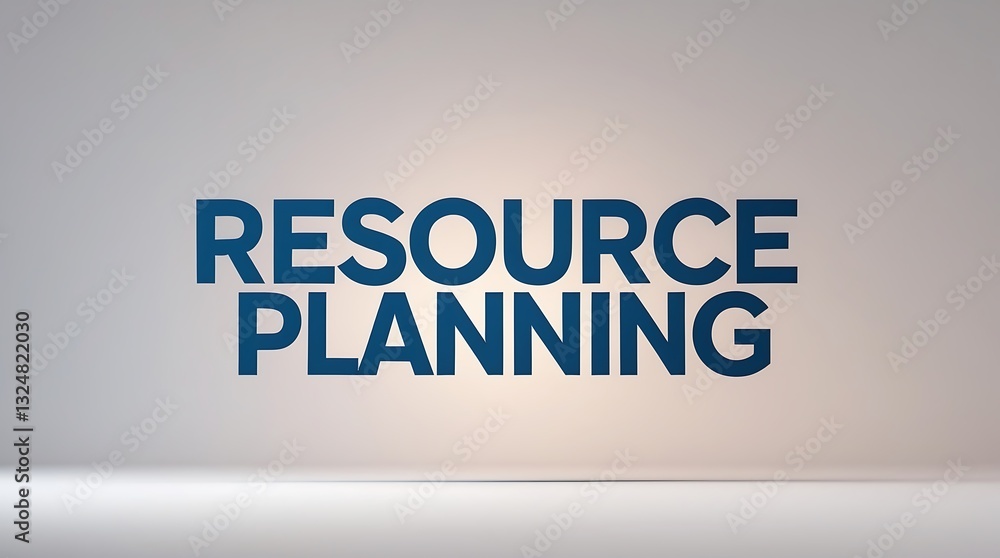 Poster understanding resource planning for effective project management and allocation