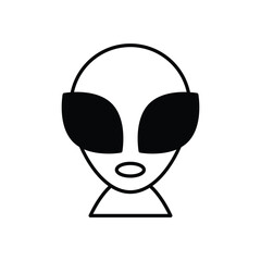Alien vector icon