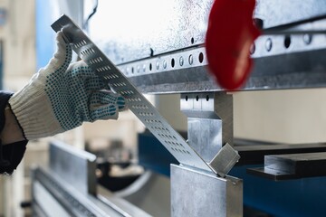 sheet metal bending press, production and processing of metal