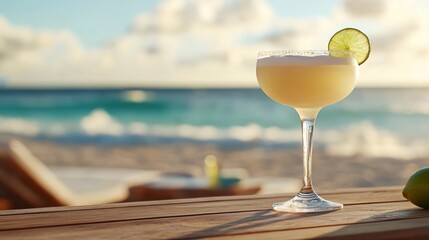 Creamy Beach Cocktail Image