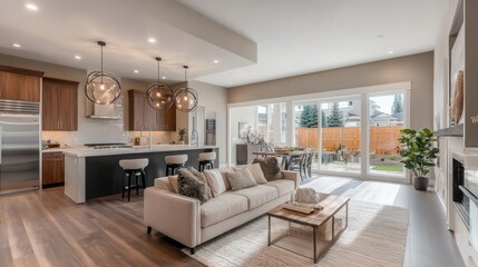 Modern Open-Concept Home Interior Design