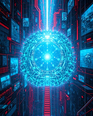 abstract technology background