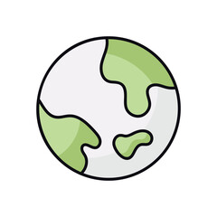 Earth vector icon