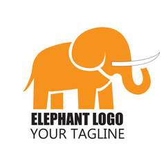 Modern Elephant Logo ? Minimalist Animal Mascot Design for Business, Wildlife, and Branding.ai