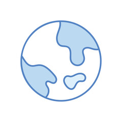 Earth vector icon