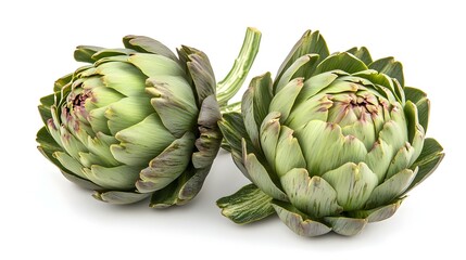 Obraz premium High angle close up two freshly picked