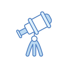 Astronomer vector icon