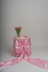 table for a romantic dinner