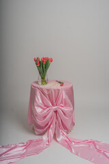 table for a romantic dinner