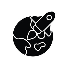 Space Mission vector icon