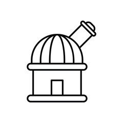 Observatory vector icon