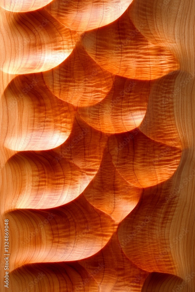 Canvas Prints a close up of a wooden surface with wavy lines