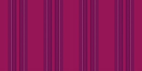 Wackage seamless background pattern, shabby texture textile stripe. Pala fabric vector vertical lines in pink and magenta colors.