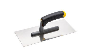 Metal trowel for plastering