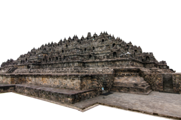 Borobudur Temple near Yogyakarta, Central Java, Indonesia.