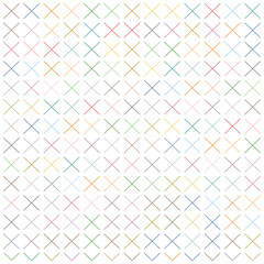Abstract gemetric pattern with colored elements