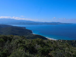 Fototapeta premium Mine d'A Ferrera - Farinole - Corse - Randonnée