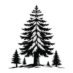 christmas tree vector