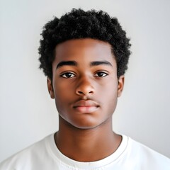 Intriguing Portrait of a Young Man: Capturing Emotions and Youthful Expressions