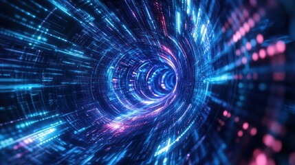 Digital Vortex: A Journey Through Cyberspace