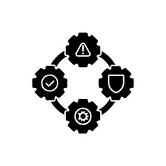 Obraz premium creative details error handling workflow icon vector illustration