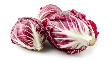 Obraz premium Radicchio isolated on white background