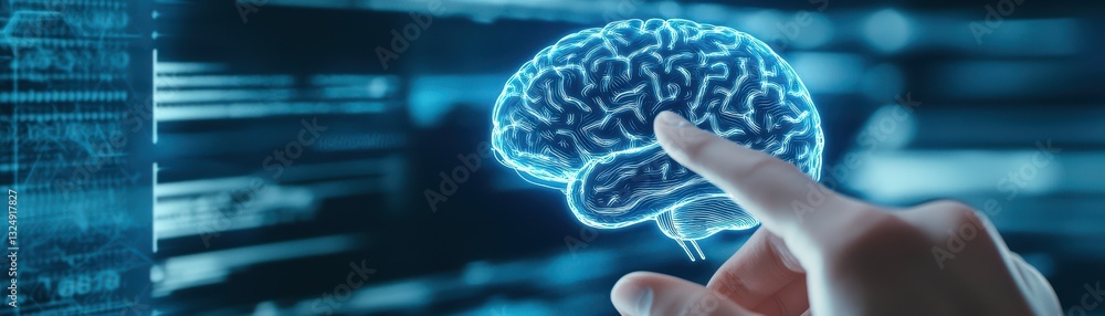 Poster advanced ai concepts in neurosurgery with human interaction and brain visualization
