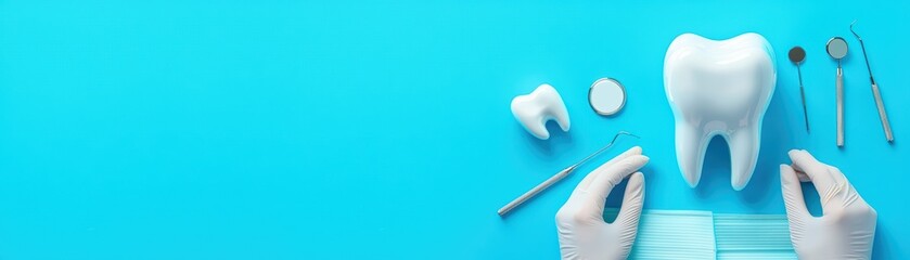 Female Patient Receiving Minimalist Dental Care in a Bright and Clean Environment