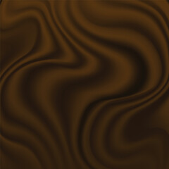 brown wave vector illustration for background, poster, banner, greeting card and cover