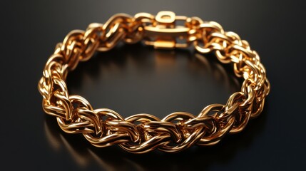 Fototapeta premium Gold bracelet accessories accessory jewelry.