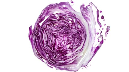 Obraz premium cabbage isolated on white background
