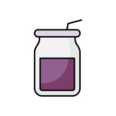 Cold Brew Coffee vector icon