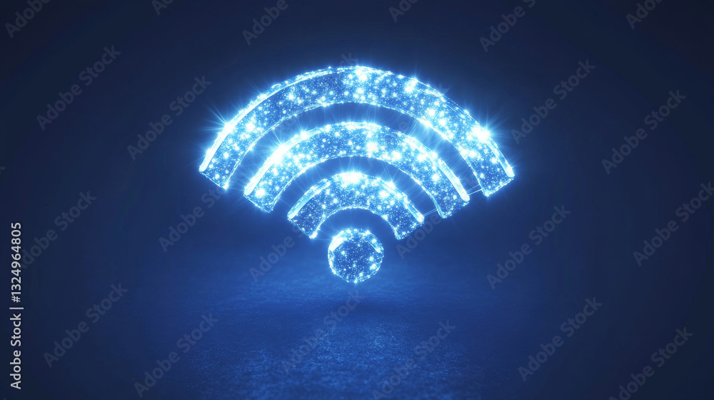 Aufkleber digital bunch of glowing arrows up diagonally. abstract boosting conception of high-speed internet c