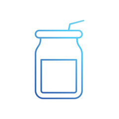 Cold Brew Coffee vector icon