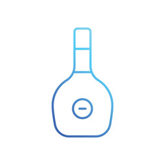Rose Wine vector icon