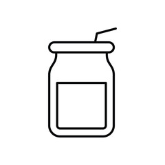 Cold Brew Coffee vector icon