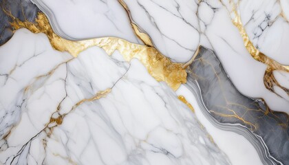 white marble stone texture with gold and gray veins