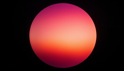 grainy circle gradient warm energy red pink peach