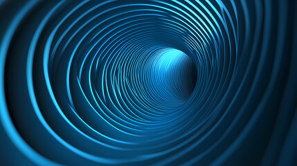 Obraz premium Abstrait diagonale bleu. Hypnotic Lumens. Illustration