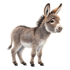 Adorable Young Donkey