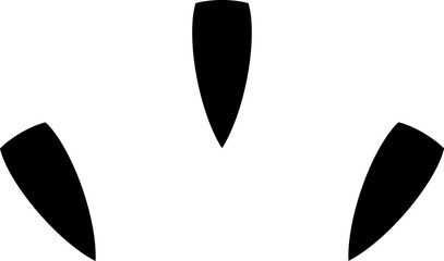 Abstract line shapes. SVG