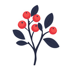 Serviceberry Icon | Modern & Sleek Vector Symbol.
