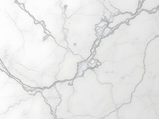 Fototapeta premium White Marble Texture Background for Design - Elegant Surface, Veins, Natural Stone, Luxury Aesthetic.