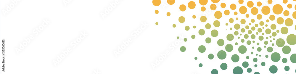 Poster abstract background with dots