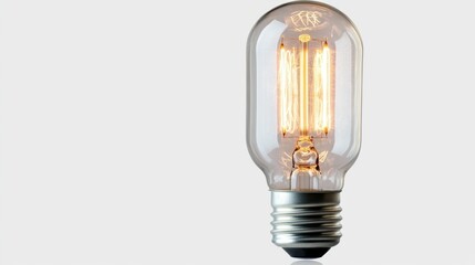 A G bi-pin halogen light bulb for small fixtures, white background
