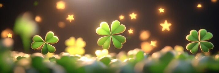 St. Patrick’s Day theme decoration.