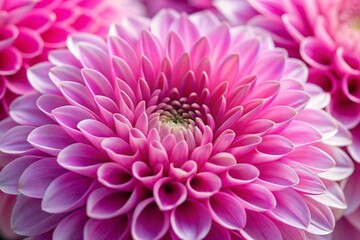 Pink Viva Magenta abstract background. Flower petals close-up. 